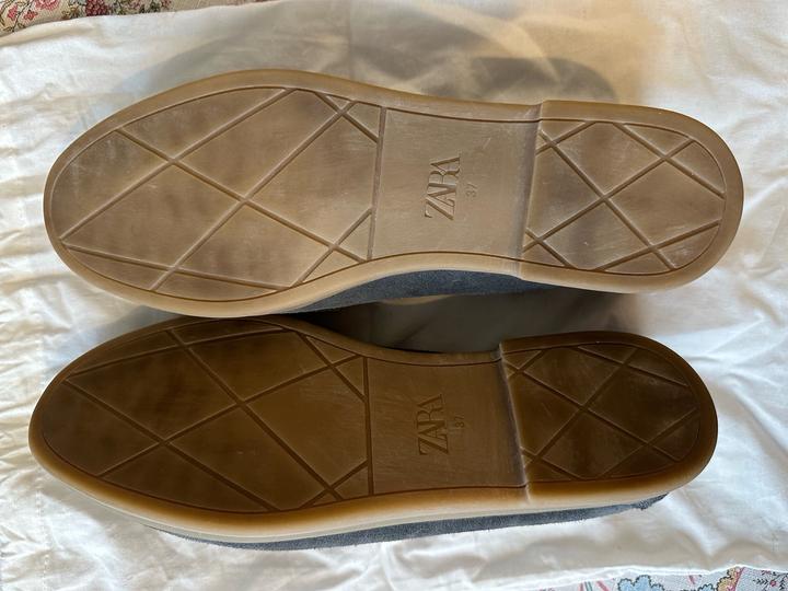 Zara мокасины