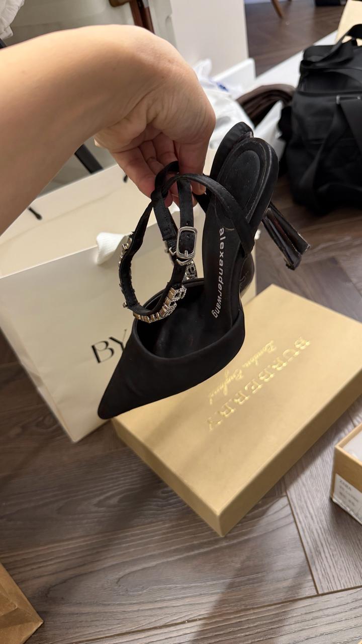 Туфли босоножки на каблуке Alexander Wang люкс копия размер 37