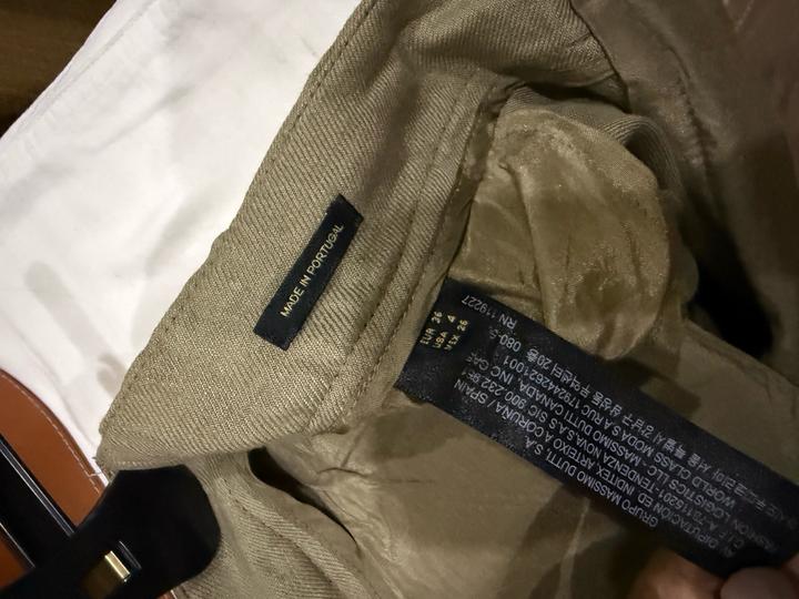 Брюки из льна от Massimo dutti