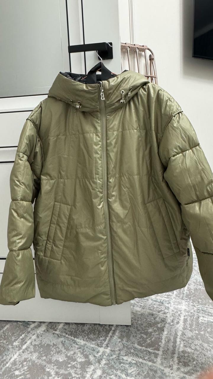 Двухсторонняя зимняя куртка