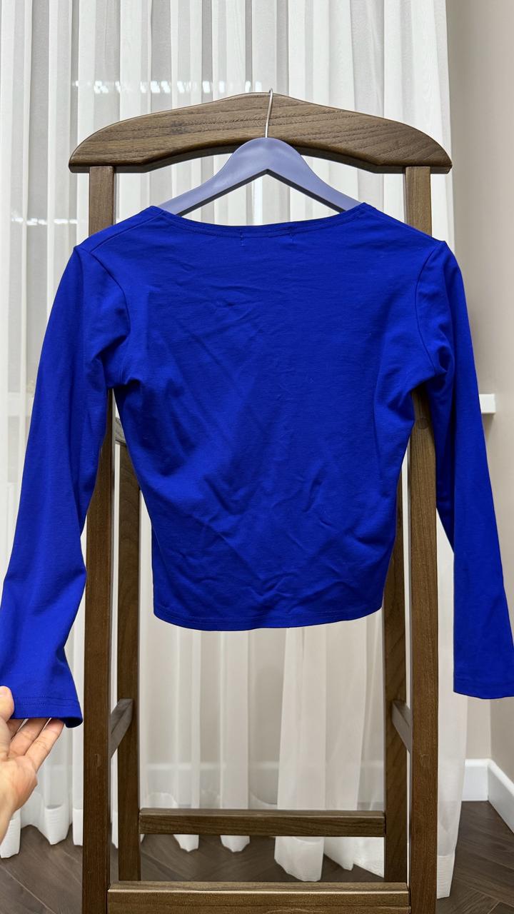 Синяя кофточка Parassat Collection женская, размер XS-S