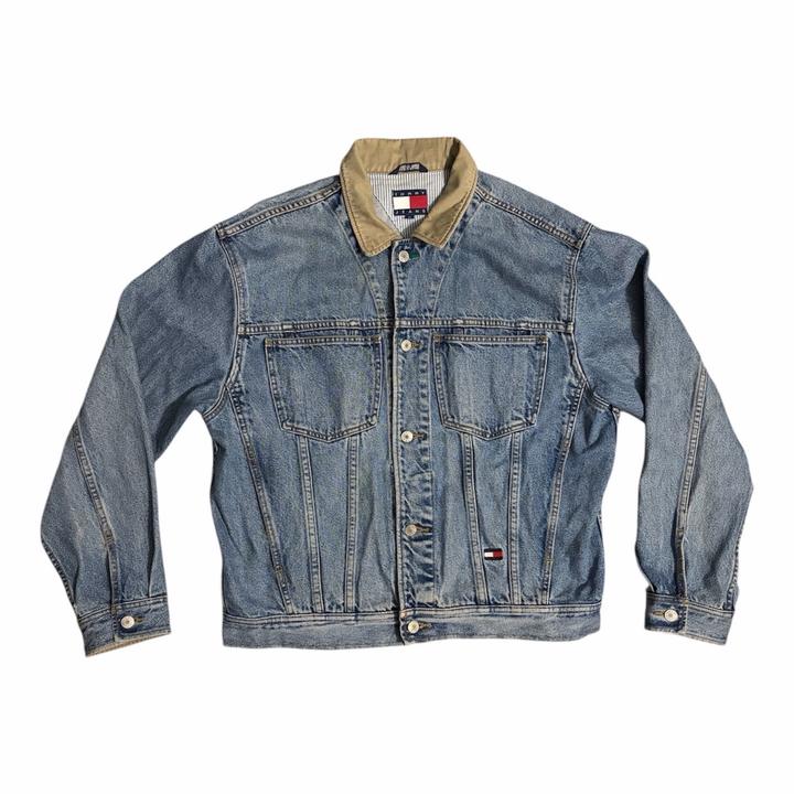 Винтажная джинсовая куртка Tommy Hilfiger