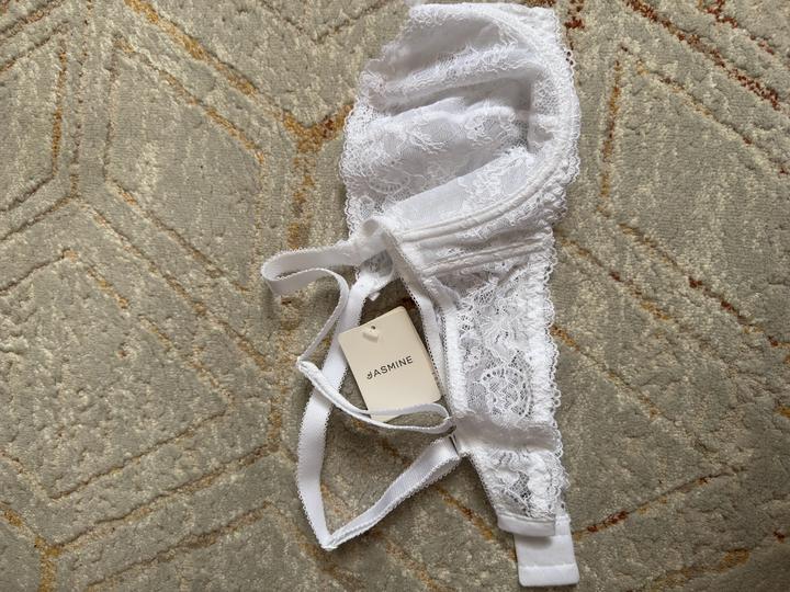 Кружевной белый лиф