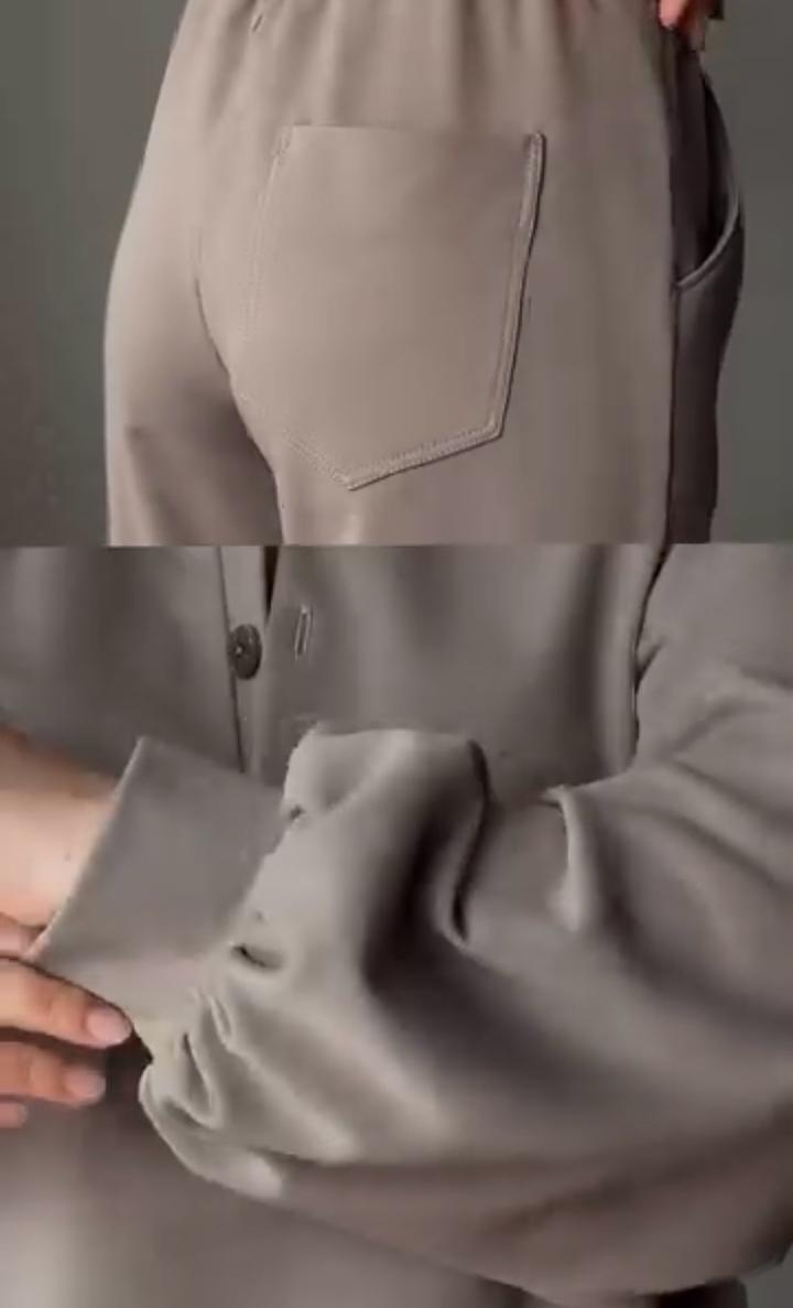 Костюм из трикотажа