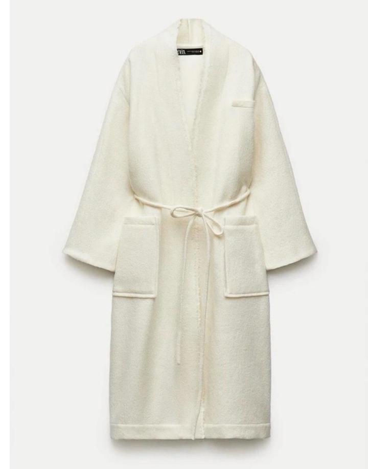 Пальто- халат ZARA 🍨 oversized XS-S