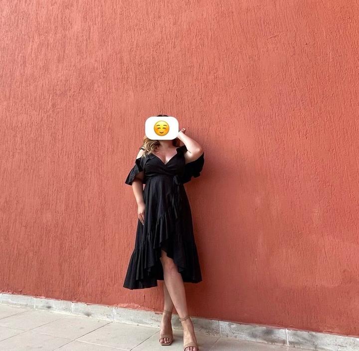 Черное платье от турецкого бренда exquise