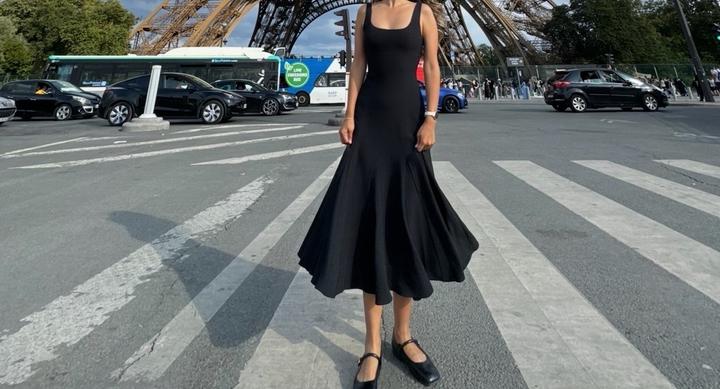 Черное платье Zara