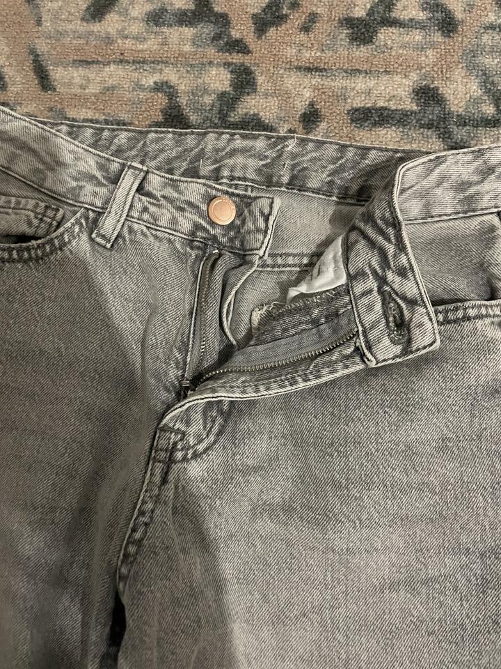 Джинс серый