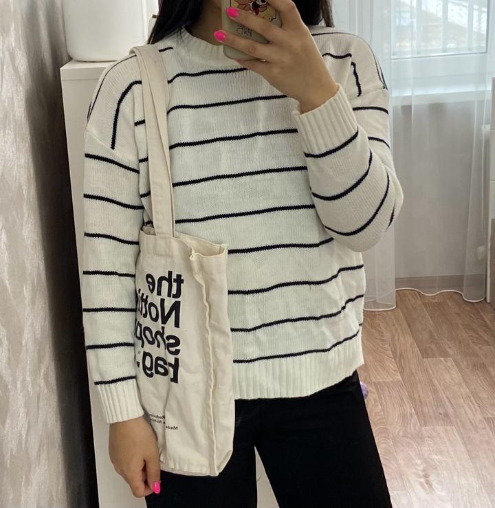 Джемпер в полоску