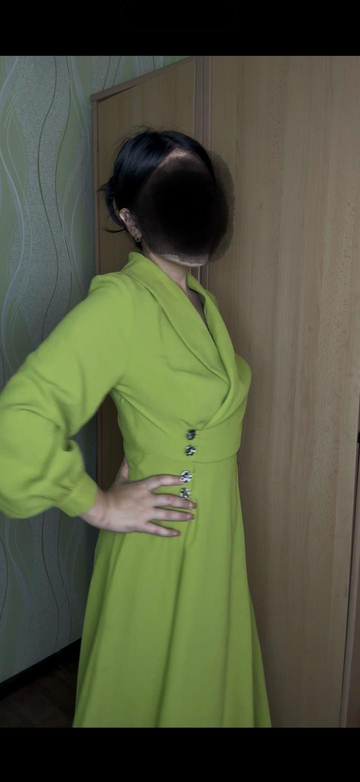 Платье хаки