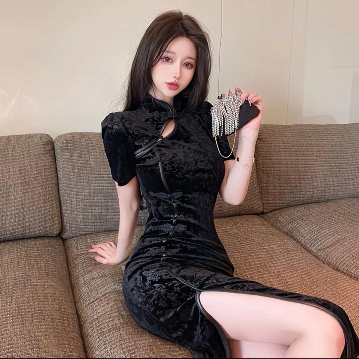 платье ципао в китайском стиле