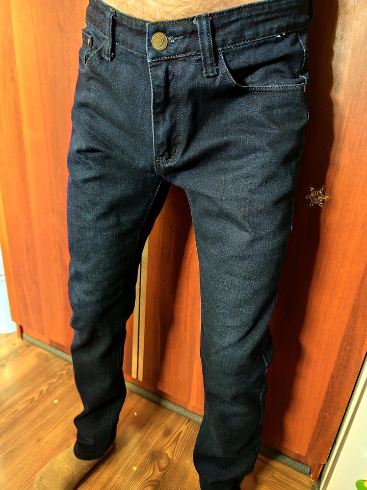 Джинсы темно-синие