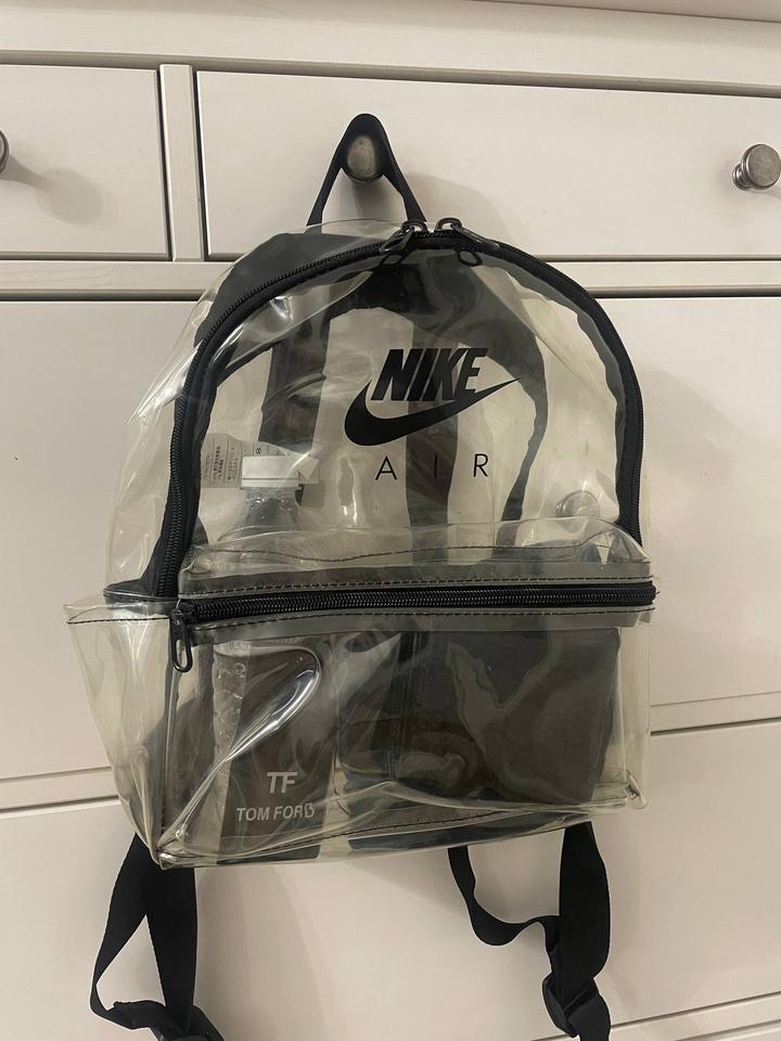 Nike, прозрачный рюкзак. Оригинал