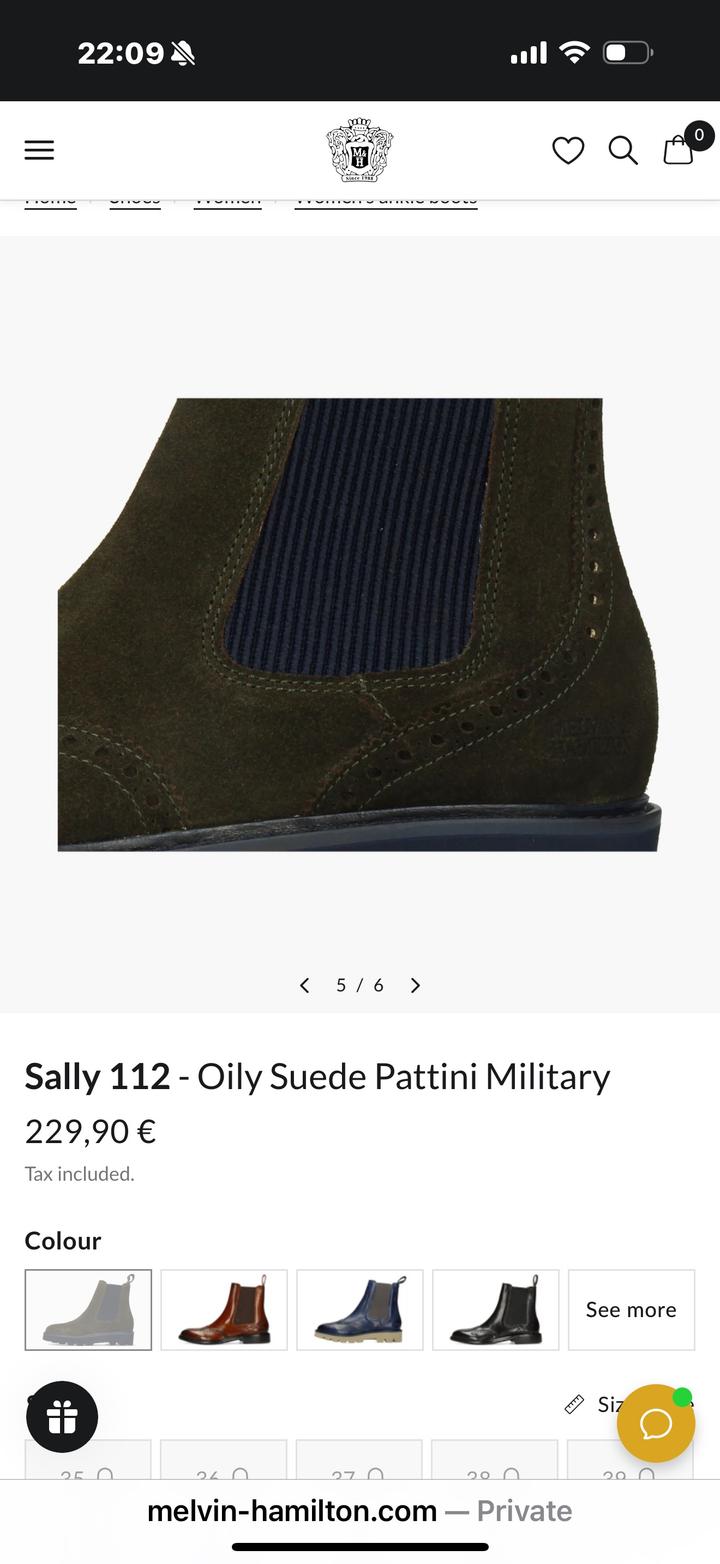 Ботинки Melvin & Hamilton