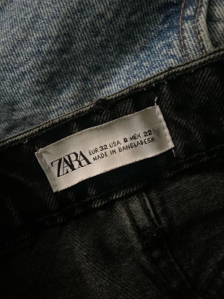 джинсовые шорты Zara