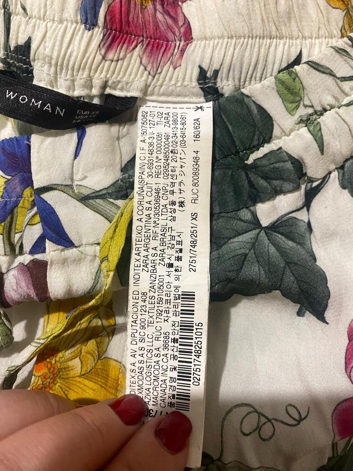 Zara летний брючки xs