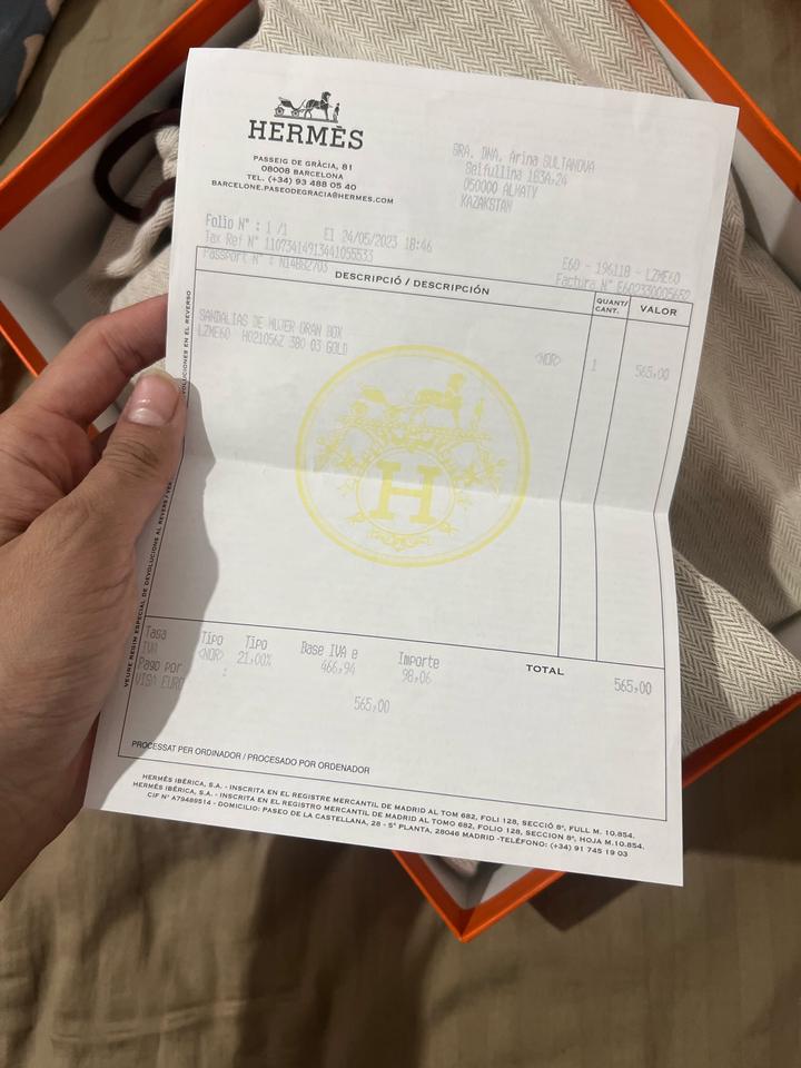 Шлепанцы Hermes Oran