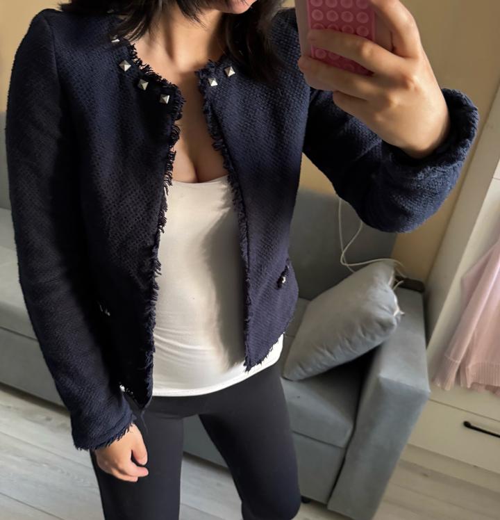 Твидовый пиджак Tom Tailor