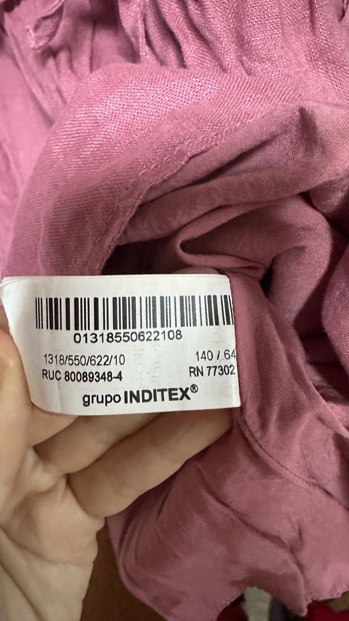 Льняное платье Zara Kids