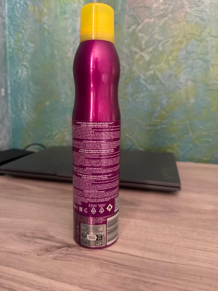 Bed head спрей для объема
