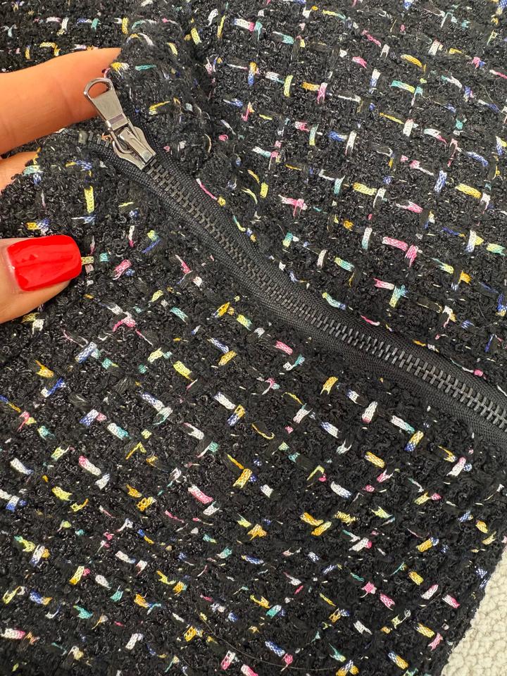 Твидовое платье