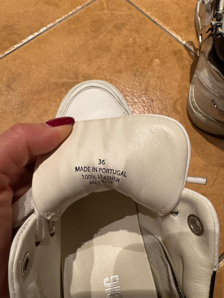 Кеды из кожи Zadig & Voltaire