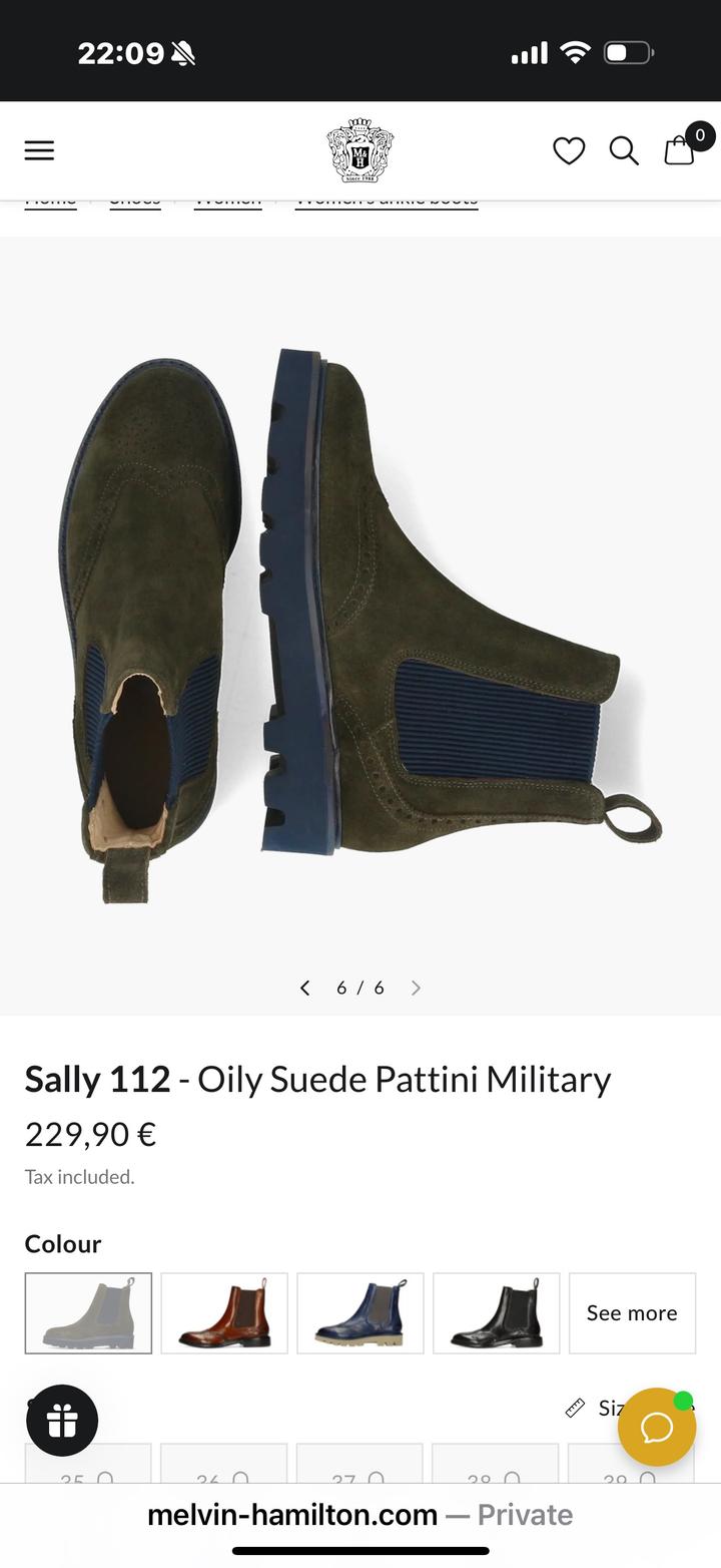 Ботинки Melvin & Hamilton