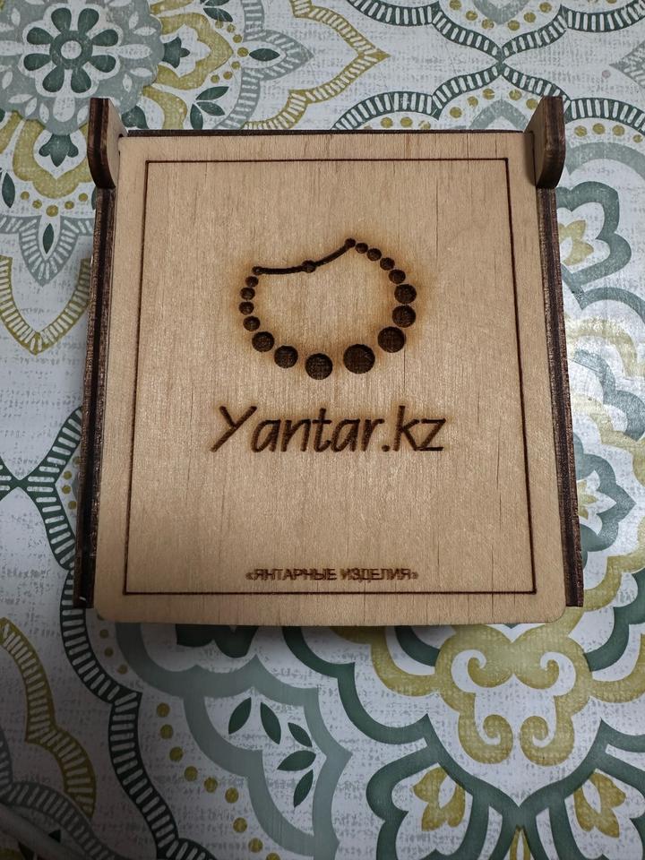 Янтарные бусы детские