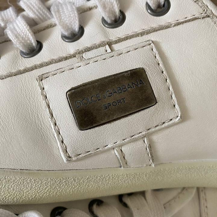 Мужские кеды Dolce & Gabbana💯оригинал. Натуральная Кожа. Размер 41В