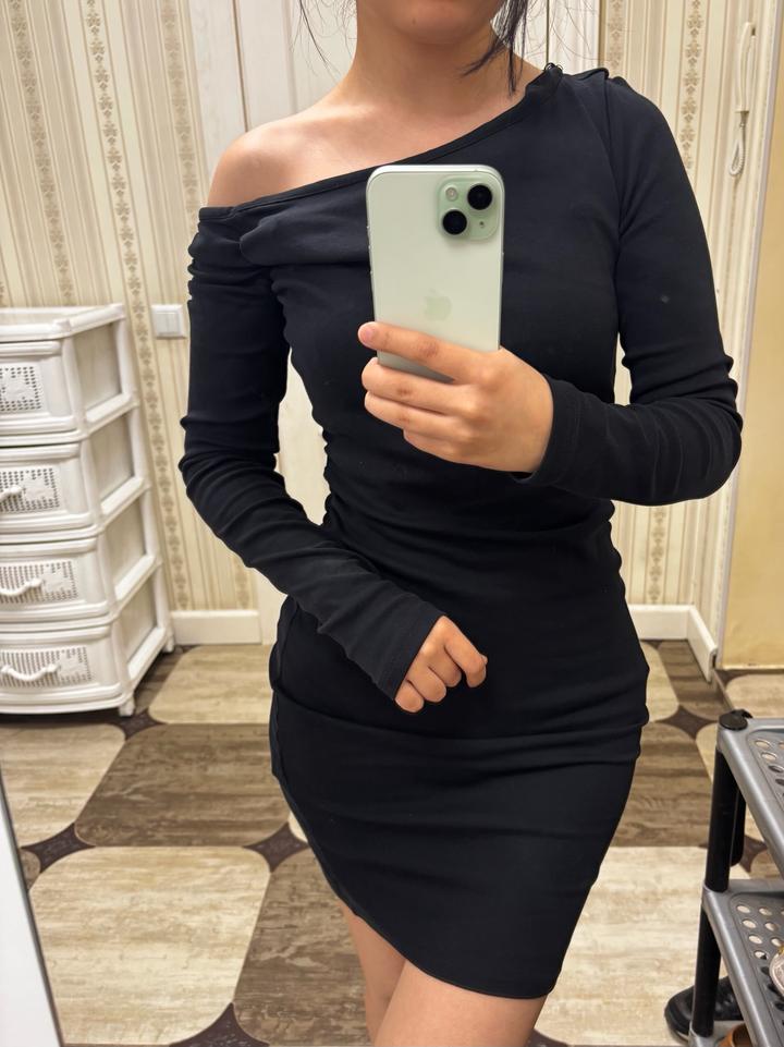Черное платье Zara