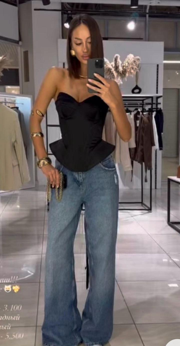 Корсет черное