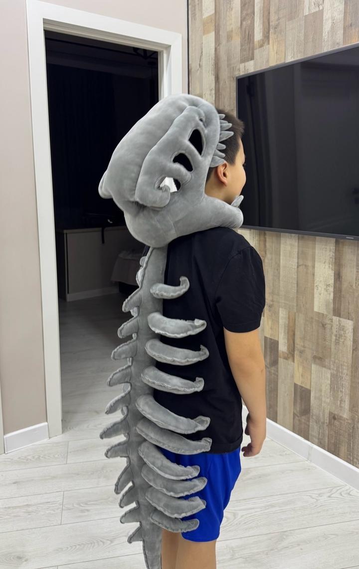 Мягкая игрушка скелет динозавра