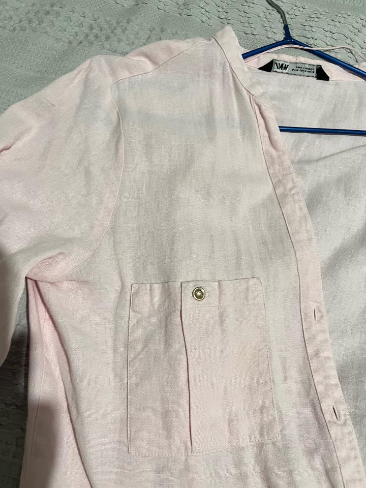 Розовая рубашка Zara