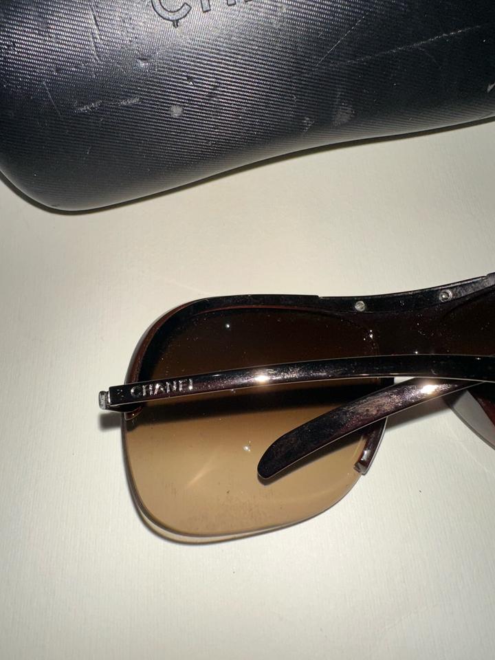 Солнцезащитные очки-маски Chanel