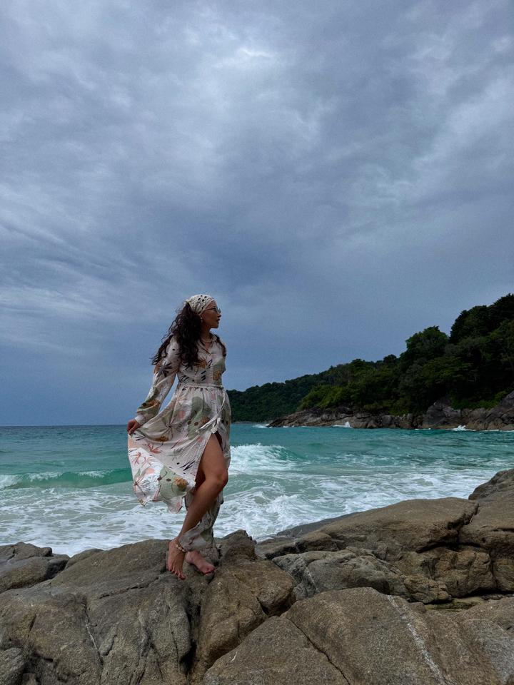 Пляжная накидка -платье