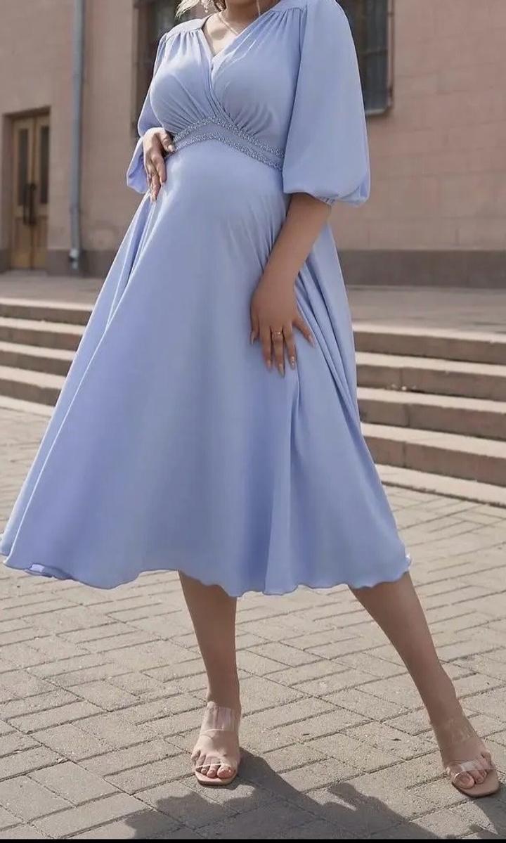 Платье с завышенной талией