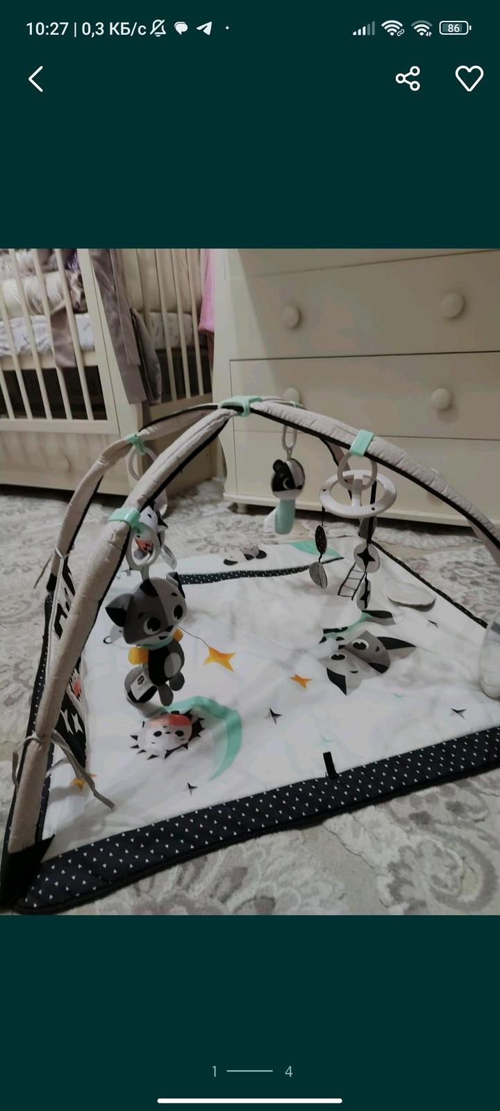 развивающий коврик tiny love