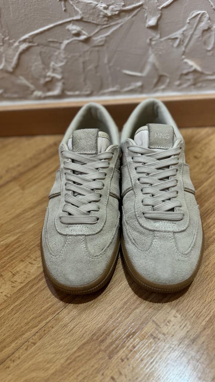 Кеды замшевые Mango