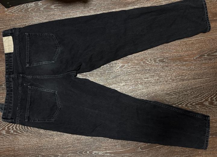 Черные джинсы zara прямой посадки
