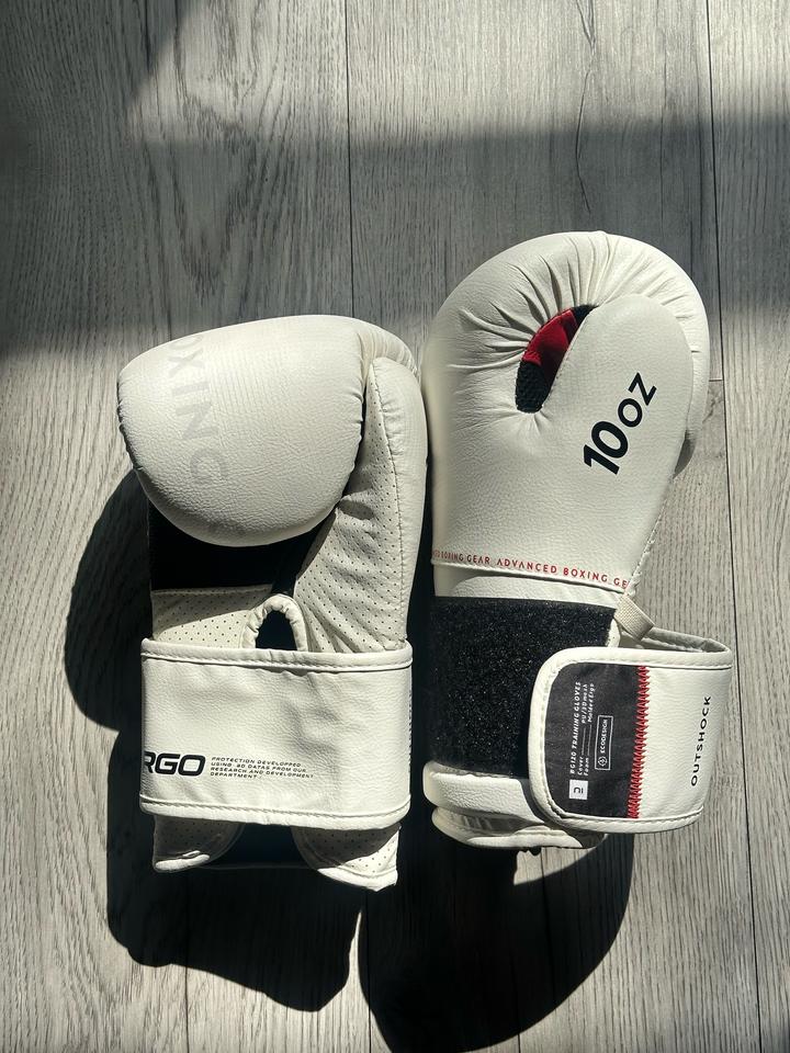 Перчатки для бокса, женские, decathlon