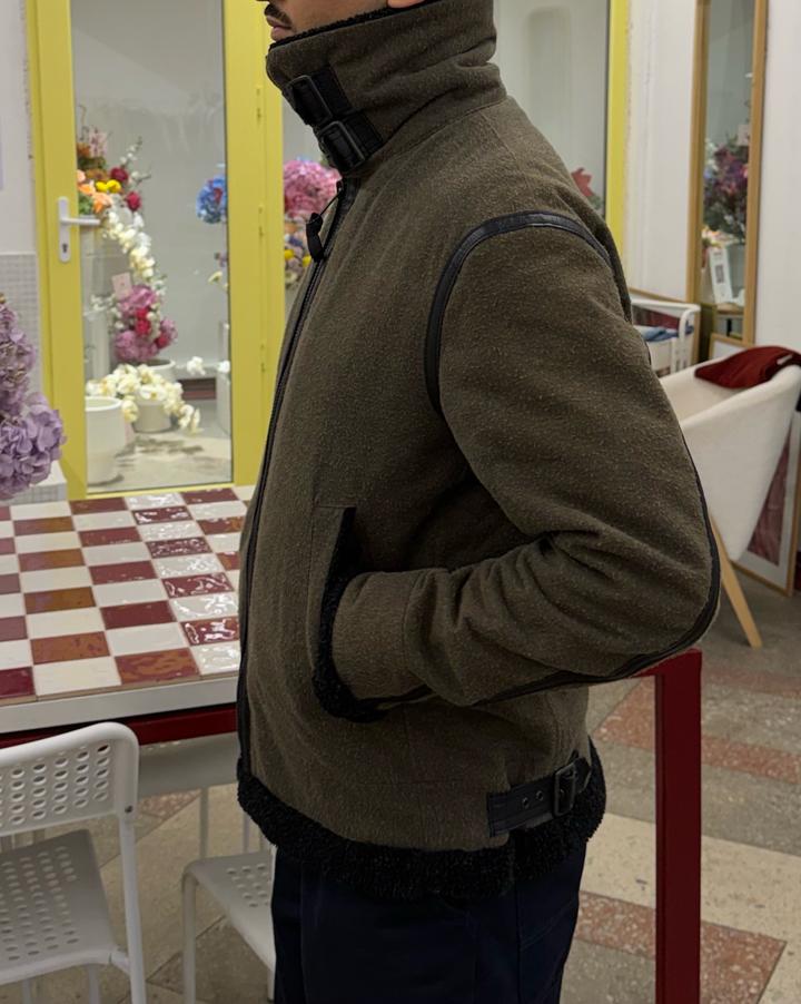 Levi’s Red Tab Workwear Wool Sherpa Bomber Jacket