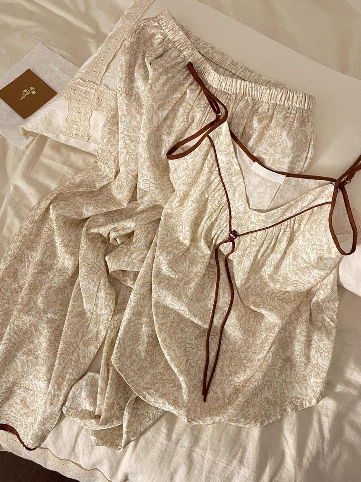 домашняя одежда двойка(майка, штаны)