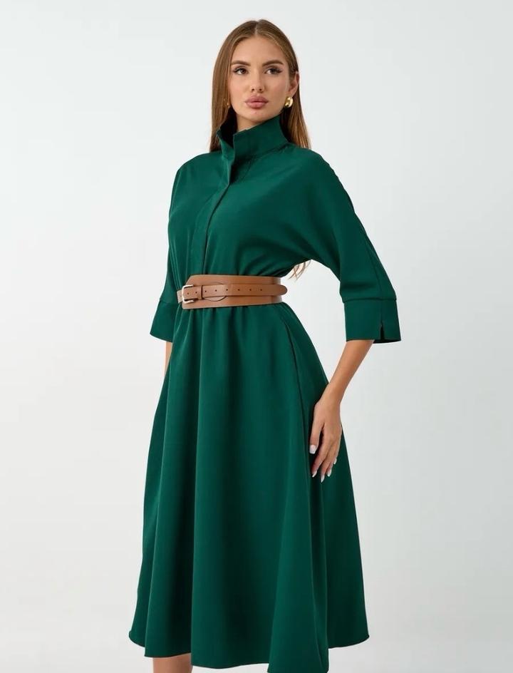 Платье рубашка офисное