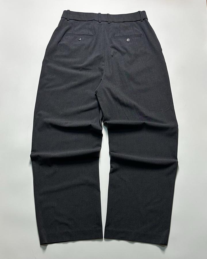 dark grey loose pants by Uniqlo | soprano style