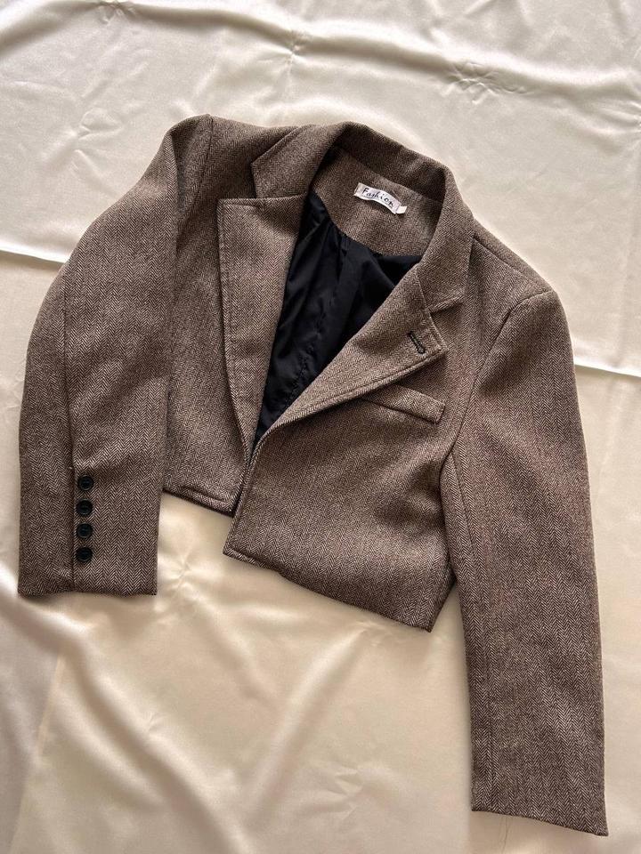 Укороченный пиджак (им.ysl)