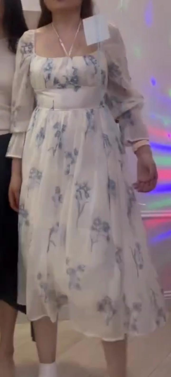 Воздушное нежное платье