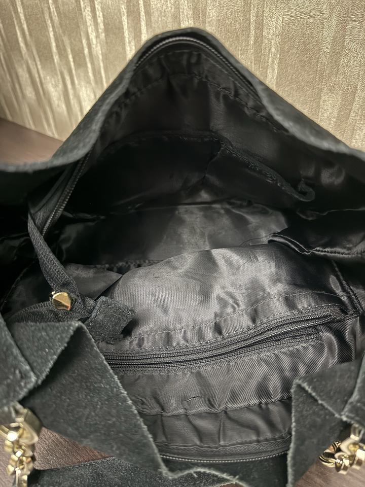 Сумка Хобо 100% Натуральная Замша