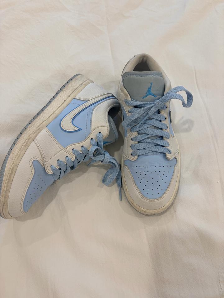 Кроссовки - Air Jordan 1 Low ice blue