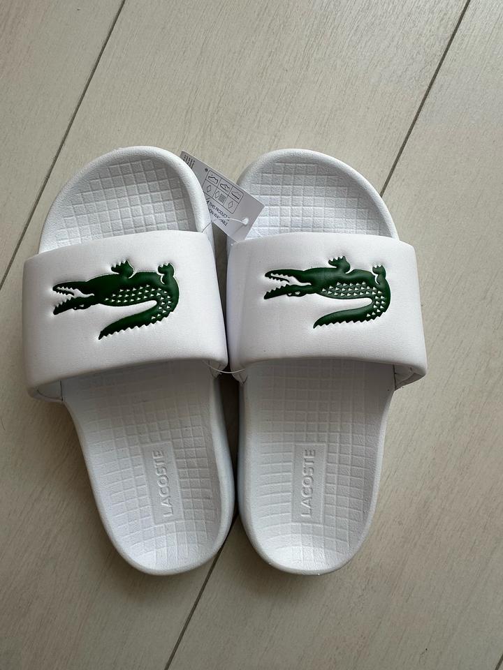 Женские Тапочки Lacoste