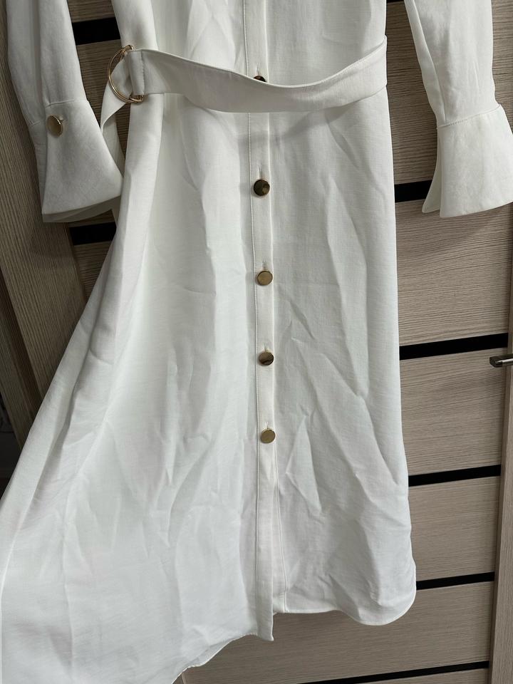Белое платье Zara